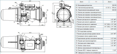 Компрессор CXH92-310-1000Y Frascold