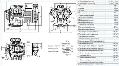 Компрессор Z40-126Y Frascold