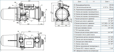 Компрессор CX91-310-1085-EVO Frascold