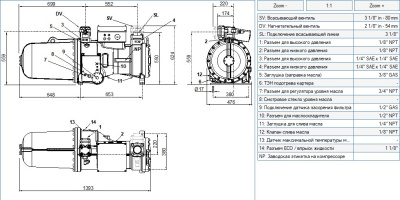 Компрессор CXHI02-120-340Y Frascold