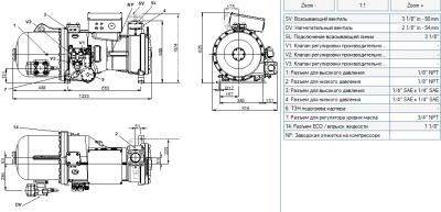 Компрессор CXWP01-80-340Y Frascold