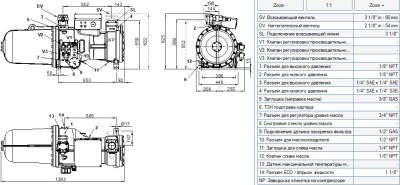 Компрессор CXH02-120-340Y Frascold