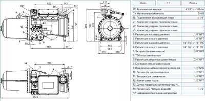 Компрессор CXW51-100-428Y Frascold