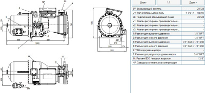 Компрессор CXHP91-210-810Y Frascold